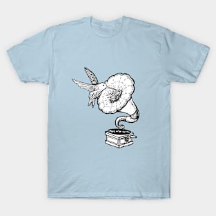 Hummingbird and music T-Shirt